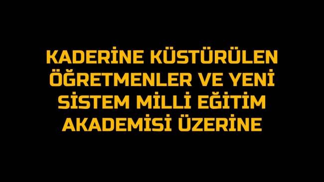 ATAMASI YAPILMAYAN ÖĞRETMENLER