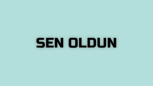SEN OLDUN