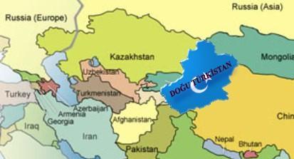 Türkistan Cumhuriyetleri haritası ile ilgili görsel sonucu
