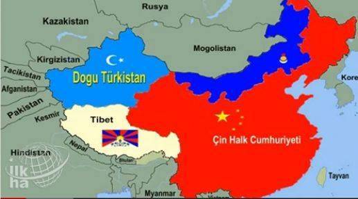 Kadim TÃ¼rk vatanÄ± DoÄu TÃ¼rkistan gÃ¼nÃ¼mÃ¼zde DoÄu TÃ¼rkistan (Uygurca: Ø´ÛØ±ÙÙÙ ØªÛØ±ÙÙØ³ØªØ§Ù Sherqiy TÃ¼rkistan; Uyguriye), Orta Asya'nÄ±n orta bÃ¶lÃ¼mÃ¼nde yer alan bÃ¼yÃ¼k TÃ¼rkistan'Ä±n doÄu kesimidir.